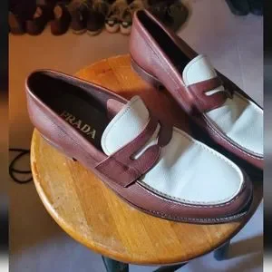 Prada | Shoes | Prada Loafers Mens Browncream Size 43eu 5us  display picture 2